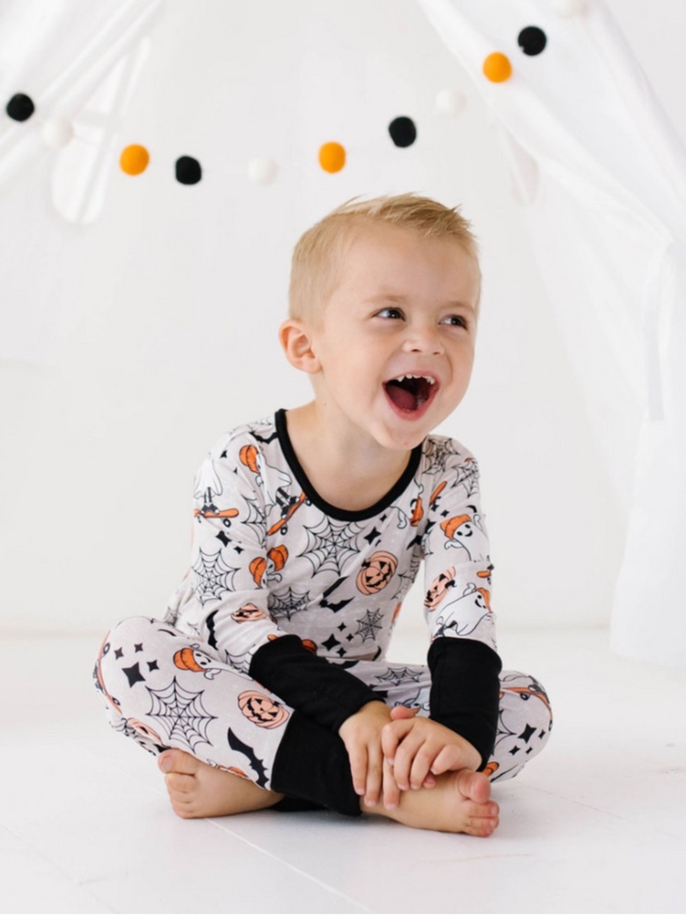 Simple Seed Halloween Baby RIDE OR DIE DAY TO NIGHT ROMPER Sz 0-3Mo NWOT